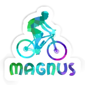 Magnus Sticker Biker Image