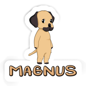 Magnus Autocollant Rhodésian Ridgeback Image