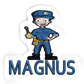 Elektriker Sticker Magnus Image