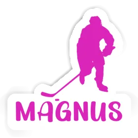 Eishockeyspielerin Aufkleber Magnus Image