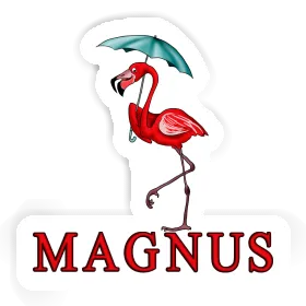 Magnus Autocollant Flamant Image