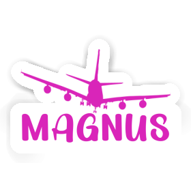 Magnus Sticker Flugzeug Image