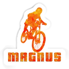 Sticker Magnus Freeride Biker Image