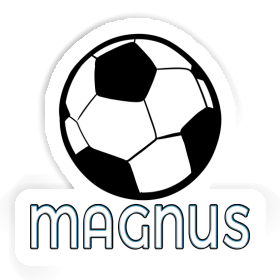 Autocollant Magnus Ballon de foot Image