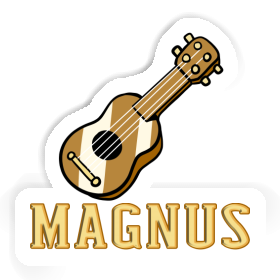 Sticker Magnus Guitar Image