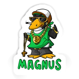 Hip-Hop Penguin Sticker Magnus Image