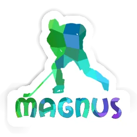Sticker Eishockeyspieler Magnus Image
