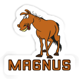 Sticker Magnus Horse Image