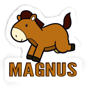 Horse Sticker Magnus Image