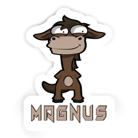 Standing Horse Sticker Magnus Image