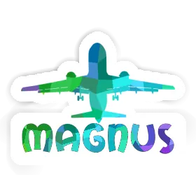 Aufkleber Jumbo-Jet Magnus Image