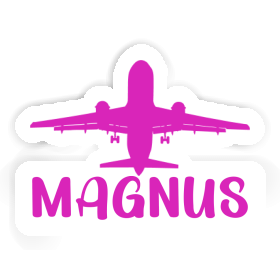 Magnus Aufkleber Jumbo-Jet Image
