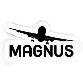 Aufkleber Magnus Flugzeug Image