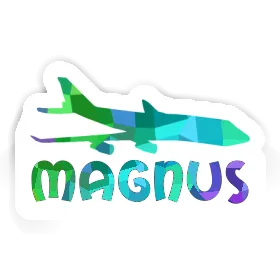 Sticker Jumbo-Jet Magnus Image
