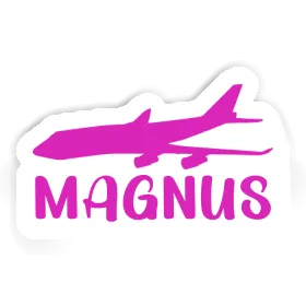 Aufkleber Jumbo-Jet Magnus Image