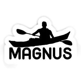 Magnus Autocollant Kayakiste Image