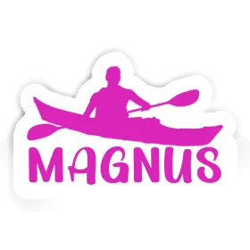 Magnus Autocollant Kayakiste Image
