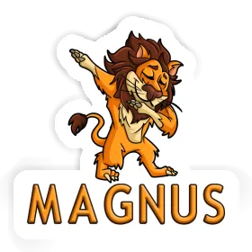 Lion Autocollant Magnus Image