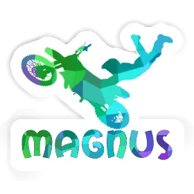 Sticker Magnus Motocross Rider Image