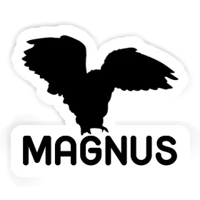 Sticker Magnus Owl Image