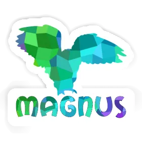 Sticker Magnus Owl Image