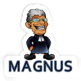 Magnus Aufkleber Pfarrer Image
