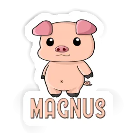 Sticker Magnus Pigg Image