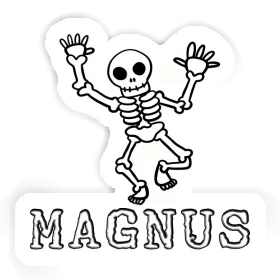 Magnus Sticker Skeleton Image