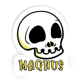 Magnus Sticker Skull Image