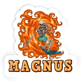 Sticker Surfer Magnus Image
