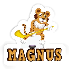 Magnus Autocollant Joueur de hockey sur glace Image