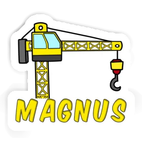 Tower Crane Sticker Magnus Image