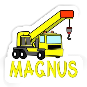 Sticker Magnus Truck crane Image