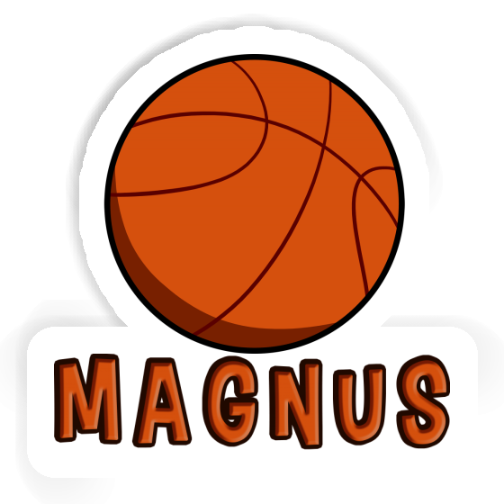 Ballon de basketball Autocollant Magnus Notebook Ballon de basketball Autocollant Magnus Gift package Image