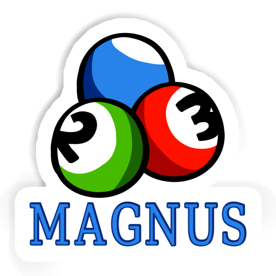 Billardkugel Aufkleber Magnus Laptop Billardkugel Aufkleber Magnus Laptop Image