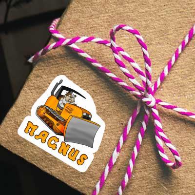 Magnus Autocollant Bulldozer Notebook Magnus Autocollant Bulldozer Gift package Image