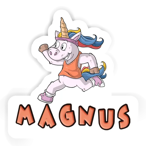 Läuferin Aufkleber Magnus Laptop Läuferin Aufkleber Magnus Laptop Image