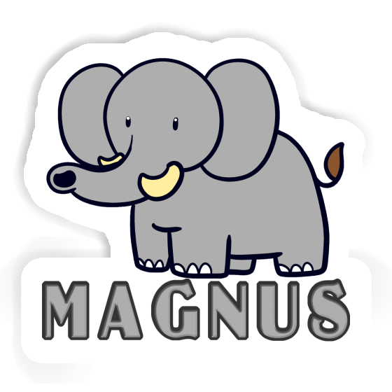 Éléphant Autocollant Magnus Notebook Éléphant Autocollant Magnus Gift package Image