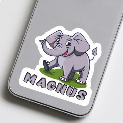 Magnus Autocollant Éléphant Magnus Autocollant Éléphant Image