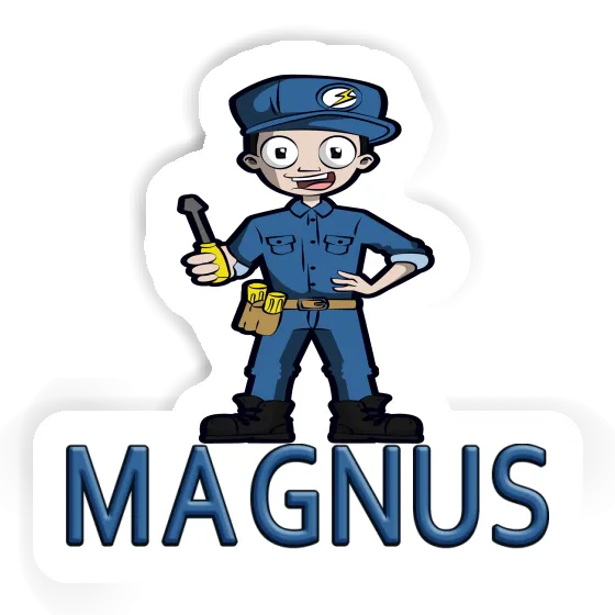 Elektriker Sticker Magnus Elektriker Sticker Magnus Image