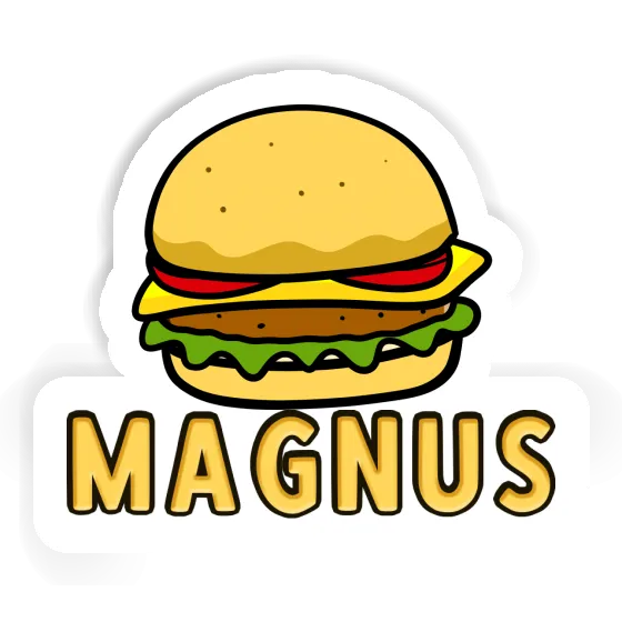Sticker Magnus Cheeseburger Notebook Sticker Magnus Cheeseburger Gift package Image