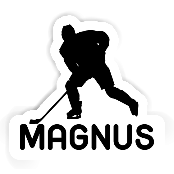 Magnus Aufkleber Eishockeyspieler Magnus Aufkleber Eishockeyspieler Image