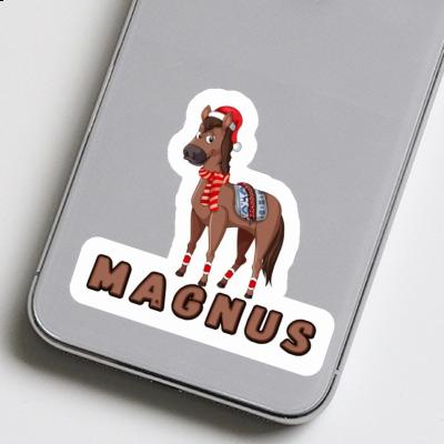 Weihnachtspferd Aufkleber Magnus Notebook Weihnachtspferd Aufkleber Magnus Notebook Image