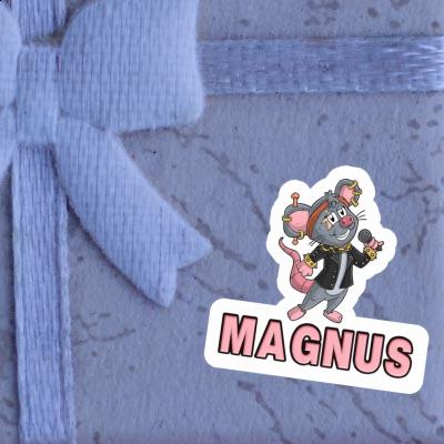 Sängerin Aufkleber Magnus Image