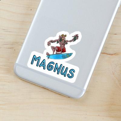 Sticker Magnus Surfer Sticker Magnus Surfer Image