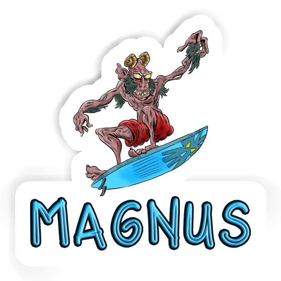 Sticker Magnus Surfer Notebook Sticker Magnus Surfer Gift package Image
