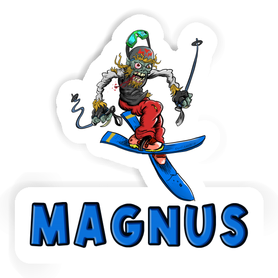 Sticker Skier Magnus Laptop Sticker Skier Magnus Laptop Image
