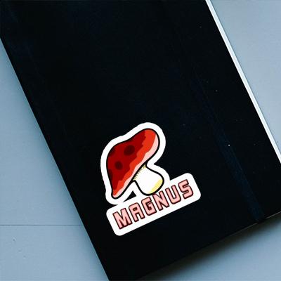 Sticker Magnus Mushroom Notebook Image