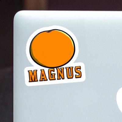 Sticker Orange Magnus Sticker Orange Magnus Image