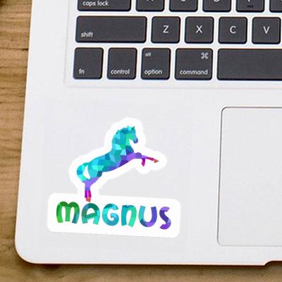 Aufkleber Pferd Magnus Notebook Image